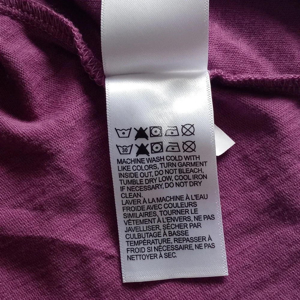 NWT- Lucky Brand Women's Crochet Tank Top Sleeveless.Size S. Color Purple. - Picture 16 of 16